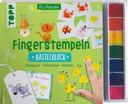 Fingerstempeln. Bastelblock mit Stempelfarbe Pedevilla, Pia 9783735890894