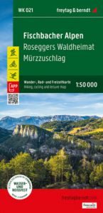 Fischbacher Alpen, Wander-, Rad- und Freizeitkarte 1:50.000, freytag & berndt, WK 021  9783707920741