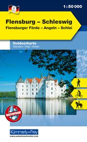 Flensburg - Schleswig Nr. 09 Outdoorkarte Deutschland 1:50 000  9783259009611