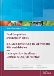 Food Composition and Nutrition Tables Souci, S W/Fachmann, W/Kraut, H 9783804750722