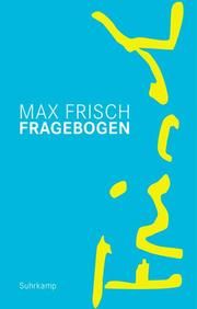 Fragebogen Frisch, Max 9783518470084