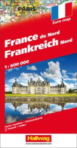 Frankreich Nord Strassenkarte 1:600 000 Hallwag Kümmerly+Frey AG 9783828309708