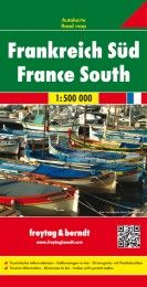 Frankreich Süd, Straßenkarte 1:500.000, freytag & berndt freytag & berndt 9783707905816