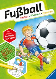 Fußball: - Malen - Rätseln - Quizzen Honnen, Falko/Kiefer, Philip 9783473417155