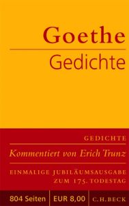 Gedichte Goethe, Johann Wolfgang von 9783406552489