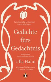 Gedichte fürs Gedächtnis Ulla Hahn 9783328600312