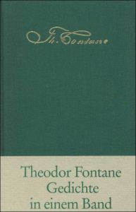 Gedichte in einem Band Fontane, Theodor 9783458169024