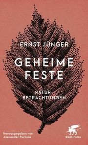 Geheime Feste Jünger, Ernst 9783608964721