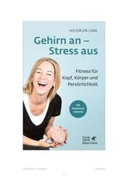 Gehirn an - Stress aus Link, Heidrun 9783608983586