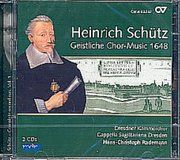 Geistliche Chormusik 1648 Schütz, Heinrich 4009350832329