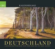 GEO Deutschland 2025 - Wand-Kalender - Poster-Kalender - Landschafts-Fotografie - 50x45  4002725988768
