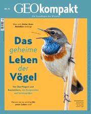 GEOkompakt - Das geheime Leben der Vögel Jürgen Schaefer/Katharina Schmitz 9783652012577