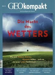 GEOkompakt - Die Macht des Wetters Michael Schaper 9783652007474