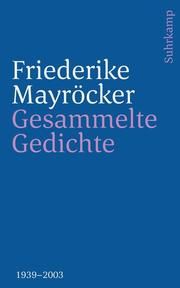 Gesammelte Gedichte Mayröcker, Friederike 9783518242308