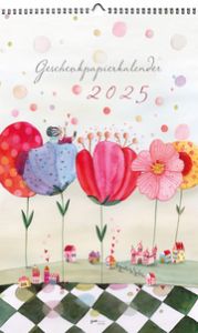 Geschenkpapier-Kalender 2025 Leffler, Silke 9783949568930