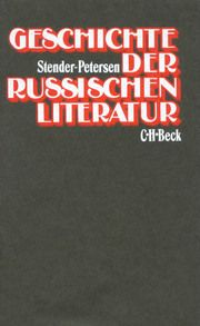 Geschichte der russischen Literatur Stender-Petersen, Adolf 9783406315572