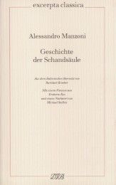 Geschichte der Schandsäule Manzoni, Alessandro 9783871620768