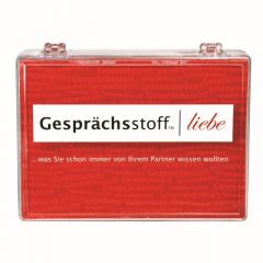 Gesprächsstoff: Liebe  7331672410020