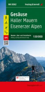 Gesäuse, Wander-, Rad- und Freizeitkarte 1:50.000, WK 0062  9783707919776