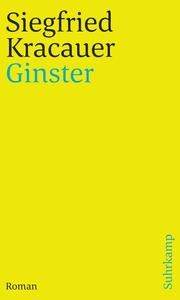 Ginster Kracauer, Siegfried 9783518242407