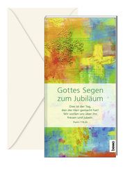 Gottes Segen zum Jubiläum  9783746265391