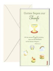 Gottes Segen zur Taufe  9783746265094