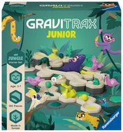 GraviTrax Junior Starter-Set L Jungle - Kugelbahn für Kinder aus umweltfreundlichen Materialen - 27499  4005556274994
