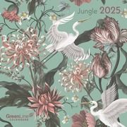 GreenLine Jungle 2025 - Wand-Kalender - Broschüren-Kalender - 30x30 - 30x60 geöffnet  4002725981752