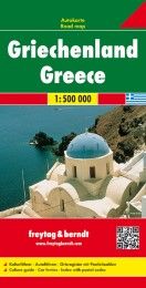 Griechenland, Autokarte 1:500.000 Freytag-Berndt und Artaria KG 9783707903089