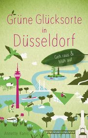 Grüne Glücksorte in Düsseldorf Kanis, Annette 9783770021635