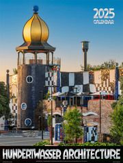 Großer Hundertwasser Architektur Kalender 2025 Hundertwasser, Friedensreich 9783910430129