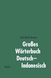 Großes Wörterbuch Deutsch-Indonesisch Krause, Erich-Dieter 9783875482485