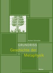 Grundriss Geschichte der Metaphysik Schneider, Norbert 9783787334315