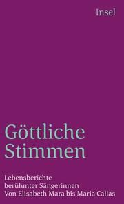 Göttliche Stimmen Monica Steegmann/Eva Rieger 9783458342021