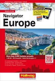 Hallwag Strassenatlas Europa  9783828309067