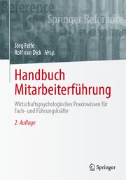 Handbuch Mitarbeiterführung Jörg Felfe/Rolf van Dick 9783662681848