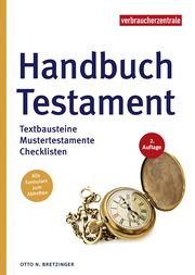 Handbuch Testament Bretzinger, Otto N 9783863361495