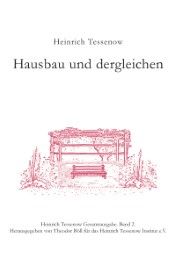 Hausbau und dergleichen Tessenow, Heinrich 9783933713377