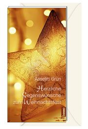 Herzliche Segenswünsche zum Weihnachtsfest Grün, Anselm 9783746264424