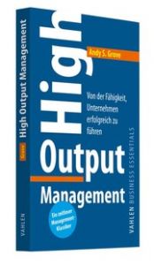 High Output Management Grove, Andrew S 9783800660452