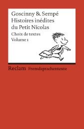 Histoires inédites du Petit Nicolas Goscinny, René/Sempé, Jean-Jacques 9783150197127