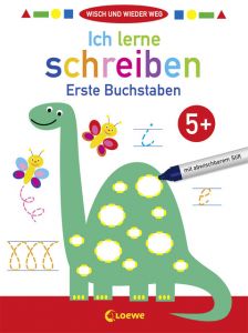 Ich lerne schreiben 5+ - Erste Buchstaben Joshua Schulz 9783743201040