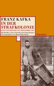 In der Strafkolonie Kafka, Franz 9783803123190