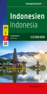 Indonesien, Straßenkarte 1:3.200.000, freytag & berndt freytag & berndt 9783707923605