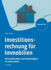 Investitionsrechnung für Immobilien Kofner, Stefan (Dr.) 9783648175903