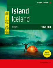 Island Reiseatlas, Autoatlas 1:150.000, Spiralbindung, freytag & berndt freytag & berndt 9783707922301