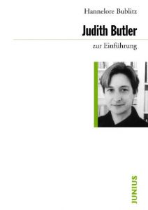 Judith Butler zur Einführung Bublitz, Hannelore 9783885066781