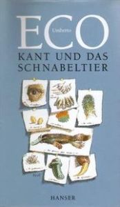 Kant und das Schnabeltier Eco, Umberto 9783446198692