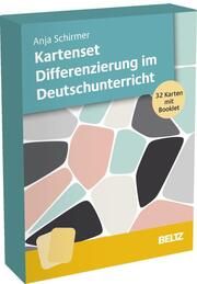 Kartenset Differenzierung im Deutschunterricht Schirmer, Anja 4019172200725