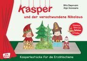 Kasper und der verschwundene Nikolaus. Erzählschienen-Figurenset Diepmann, Rita 4260179517518